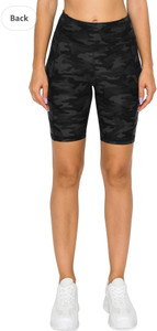 coolest Solid Women Grey High Waist Shorts