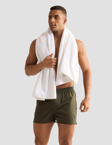 U.S. POLO ASSN. Solid Men Green Beach Shorts