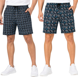 Lyril Stylo Printed Men Multicolor Bermuda Shorts