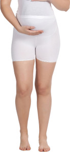 Envie Solid Women White High Waist Shorts