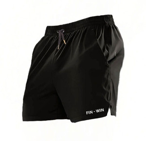 FINWIN Black Men Running Shorts - Image 4