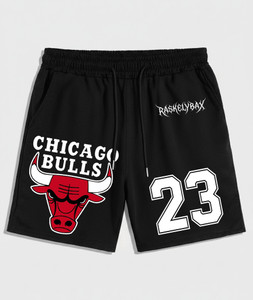 RASKELYBAX Printed Men Black Casual Shorts