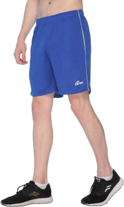 B-Tuf Solid, Color Block Men Blue, Green Gym Shorts, Running Shorts, Sports Shorts, Regular Shorts, Basic Shorts