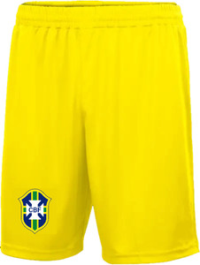Technolink Solid Men Yellow Sports Shorts