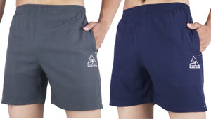 Black river Solid Men Multicolor Sports Shorts