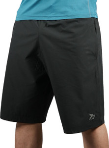 Gym Hound Solid Men Black Basic Shorts
