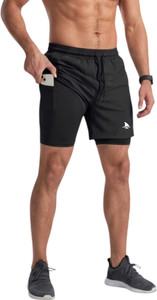 BOLDSHARK Black Men's Running Shorts - Image 6
