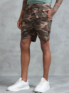 bEEVEE Military Camouflage Men Multicolor Regular Shorts