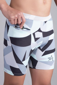 CKARFE Printed Men Multicolor Sports Shorts