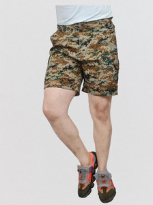 TIPTOUN Military Camouflage Men Reversible Multicolor Regular Shorts
