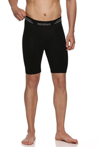 omtex Men Black Compression Shorts - Image 6