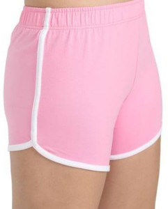 DASK Solid Women Pink Dolphin Shorts