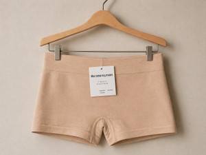 Ankit Enterprise Solid Women Reversible Beige Regular Shorts