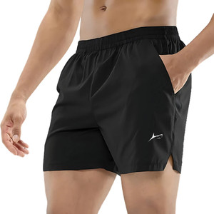 Prosharx Solid Men Black Sports Shorts