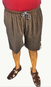 Garima Fashion Solid Men Brown Regular Shorts