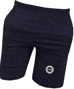 MRB Geometric Print Men Blue Dolphin Shorts