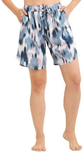 YOUNGBLOK Printed Women Multicolor Regular Shorts