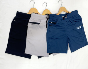 MAANU Solid Men Multicolor Regular Shorts