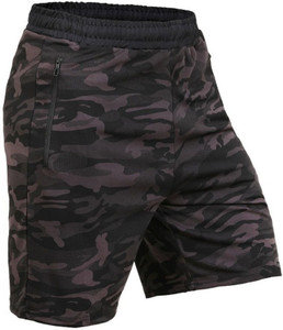 NINQ Military Camouflage Men Multicolor Regular Shorts, Sports Shorts, Compression Shorts, Cycling Shorts, Running Shorts