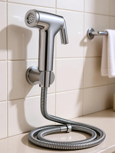 Imaashi Plastic Toilet Hand Shower Jet Spray Health Faucets - Complete Set with Shower Shower Head