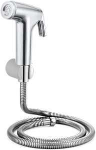 इमाशी Plastic Toilet Hand Shower Jet Spray Health Faucets - Complete Set with Shower शावर हैड