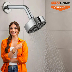 ProHome Round Shower Head for Bathroom- Easy & Comfortable Bathing Experience (4inch) Shower Head