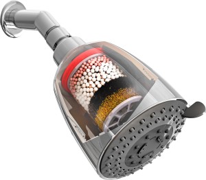 Water Science CLEO SFM-419 Multi-flow Shower Filter (with High Hardness Cartridge) Shower Head