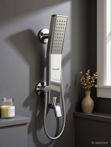 Prestige Arrow Handheld Shower For Bathroom Hand Shower High-Pressure with 1.5mtr ss tube Shower Head