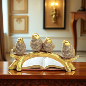 Mind Circus Birds Home Decor Decorative Showpiece  -  10 cm