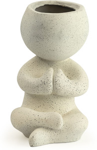 artivista Graceful Resin Namstey Baby Planter Showpiece For Home Living Room Gift Items डेकोरेटिव शोपीस  -  20 cm