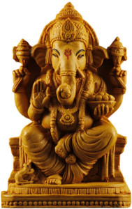 ASTRAMART God Vinayagar/Ganesha/Ganapathy Statue Idol for Home,Pooja Room, Office Decorative Showpiece  -  12 cm