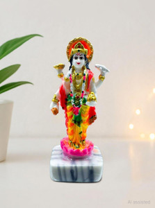 Sudaya lord Dhanvantari murti,Divine blessing gift, home decor Decorative Showpiece  -  12.5 cm