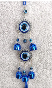 Arun 5 bell double evil eye डेकोरेटिव शोपीस  -  38 cm