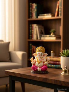 WearCraftJPR 1220 - Small Ganesh Ji Decorative Showpiece - 7 cm