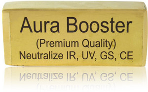 REIKI CRYSTAL PRODUCTS Brass Vastu Aura Booster Neutralize for Increase Positivity Energy 60 grams Decorative Showpiece  -  2.5 cm