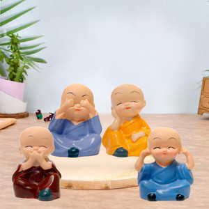 GW Creations Adorable Cute Miniature Decorative Showpiece - 5 cm Decorative Showpiece  -  5 cm