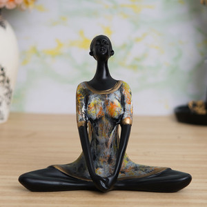 Royalbox Yoga Mudra Spiritual Statue For Home Decor डेकोरेटिव शोपीस  -  17 cm
