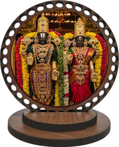 ar creative Tirupati Bala with Lakshmi Car Dashboard Idol, God Statue For Car, Home, Office Decorative Showpiece  -  7.62 cm