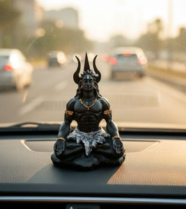 Ridhi Samridh Amol mahaYogi mahadev Decorative Showpiece  -  10 cm