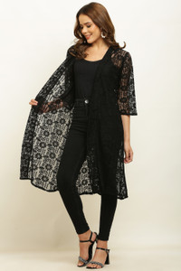 ADDICTED ATTIRE Women Shrug