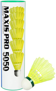 Strauss Badminton Shuttlecock नायलॉन शटल  - हरा