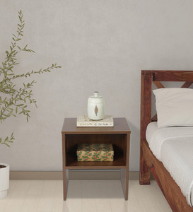 Mintwud from Pepperfry Kenny Wooden Bedside Table/Wooden Side Table For Bedroom/Home Engineered Wood Bedside Table