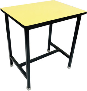 TARUN GRAMUDYOG Table for living study room made of iron frame and wooden top (size-2*1.5*2) Metal Side Table