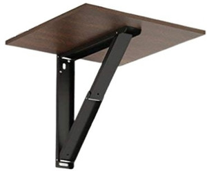 PALOMINO Wooden Wall Mounted Folding Coffee and Tea Table DropLeaf Folding Bed Side Table Solid Wood Side Table