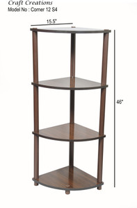 Craft Creations Engineered Wood Corner Table