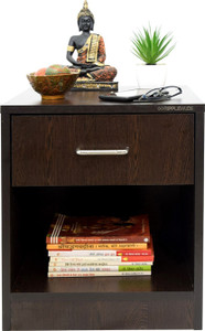 RIPPLEWUDS Hazel ( With Drawer ) Engineered Wood Bedside Table
