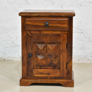 Mamata Wood Decor Sheesham Wood Bedside/End/ Side Table With Drawer Storage For Bedroom/Livingroom Solid Wood Side Table