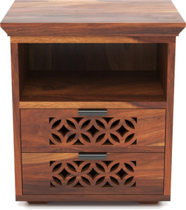 Devsignature Solid Sheesham Wood Bed Side Table For Bed Room Solid Wood End Table