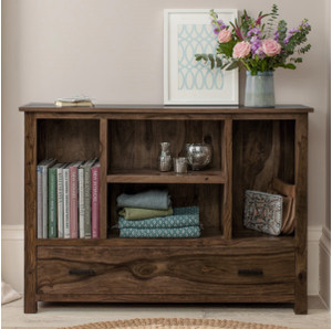 THE ATTIC KL-1736W Solid Wood Console Table