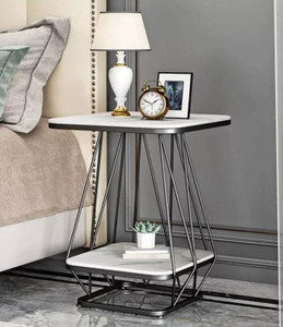 KraftValley Metallic Masterpieces: The Elegance of Metal Tables" End Table For Living Room Metal Side Table